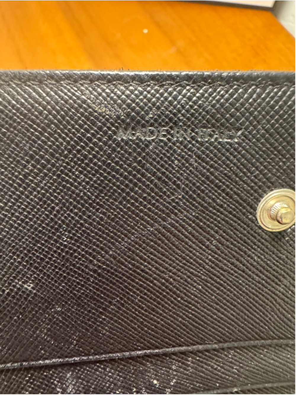 Prada Nylon Continental Black Nylon Wallet - Picture 6 of 9